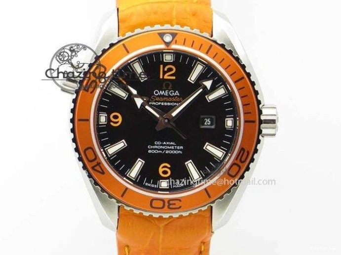 0426 Speedmaster ’57 RG Chrono AXF Best Edition On Black Leather Strap A Colorful 8284